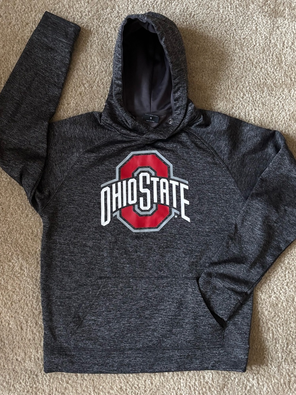 Colosseum Gray Hooded Pullover